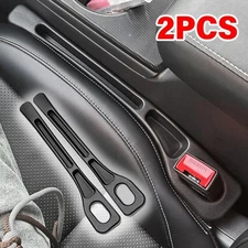 2 PCS Car Seat Gap Filler Organizer with Phone Holder,[Upgrade Version] Car Seat