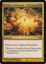 Violent Ultimatum #206 (Foil) (MP) Shards of Alara ALA Magic MTG