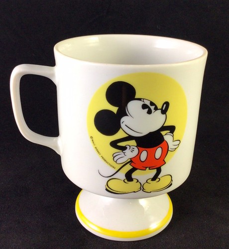 Vintage Disney Mickey Mouse Pedestal Mug - Picture 4 of 6