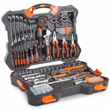 VonHaus 256pc Premium Household Hand Tool, Bits & Socket Wrench Set