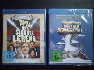 Monty Python's Wunderbare Welt der Schwerkraft + Der Sinn des Lebens Blu-ray NEU