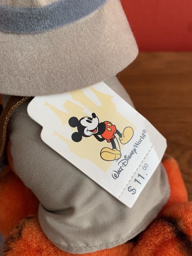 Peluche Walt Disney's Animal Kingdom Safari Tigro 9" nuovo con etichette binocolo - Foto 8 di 11