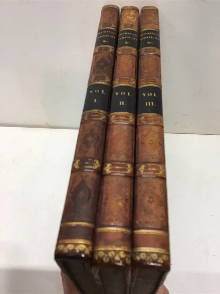 1832- 3 Volumes Westmoreland, Cumberland...Thomas Allom -Thomas Rose -213 Plates - Image 2 of 4