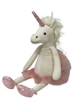 13" Jellcat London Unicorn Pink Tutu Ballerina Plush Stuffed Animal