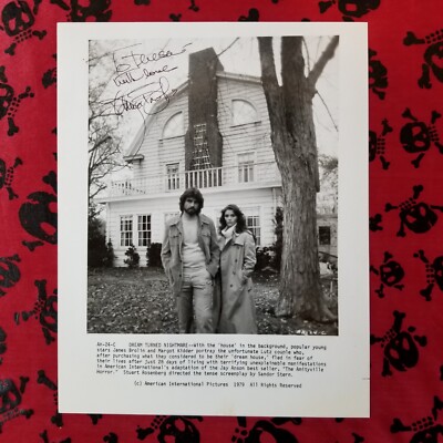 Amityville Horror House Movie Photo Signed James Brolin 1979 Ed Lorraine Warren