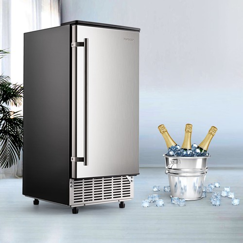 Commercial Ice Maker Stainless Steel Undercounter Freestanding Ice Cube Machine - Picture 10 of 14