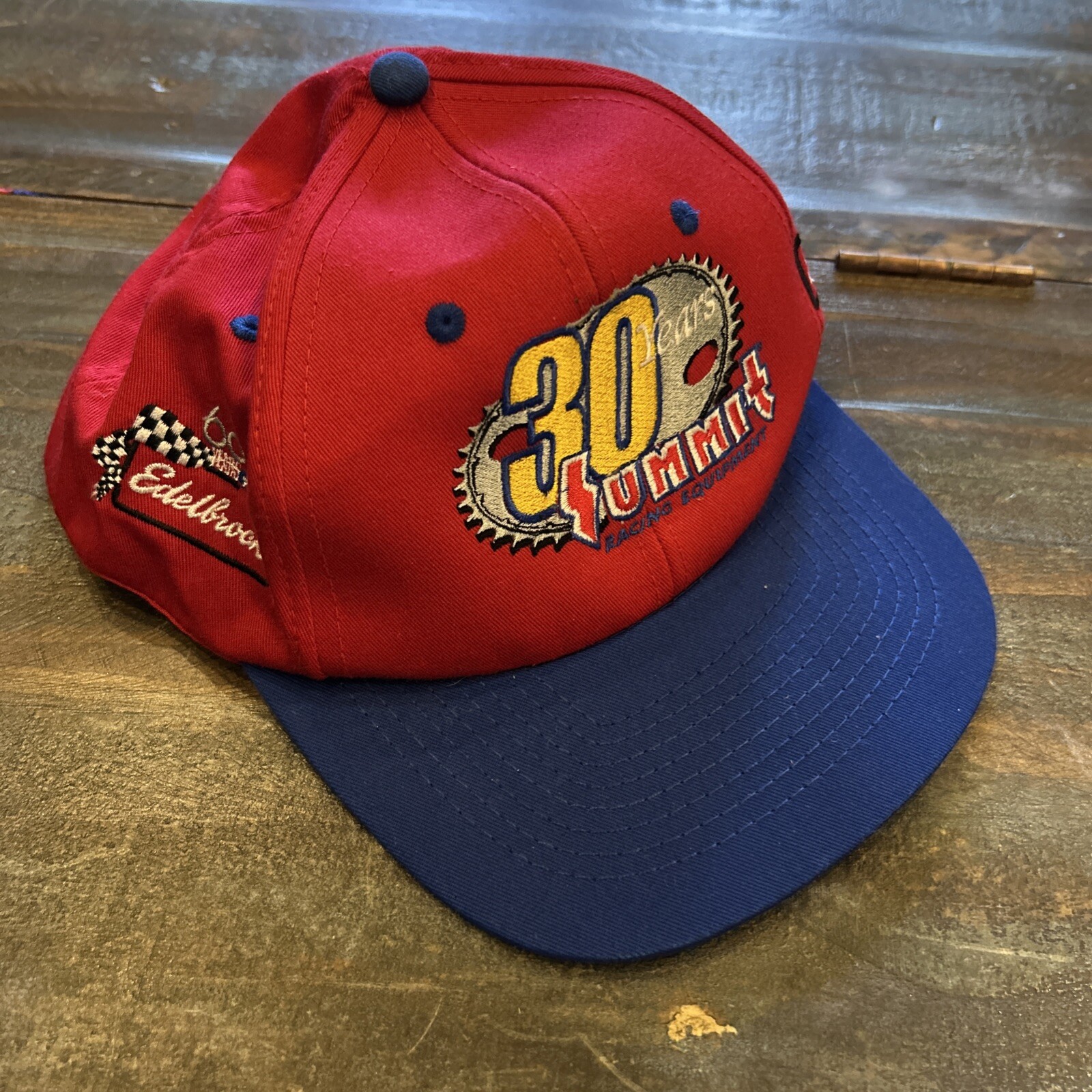 Vintage Summit Racing Snapback 1998 Embroidered 30 Years Racing Trucker