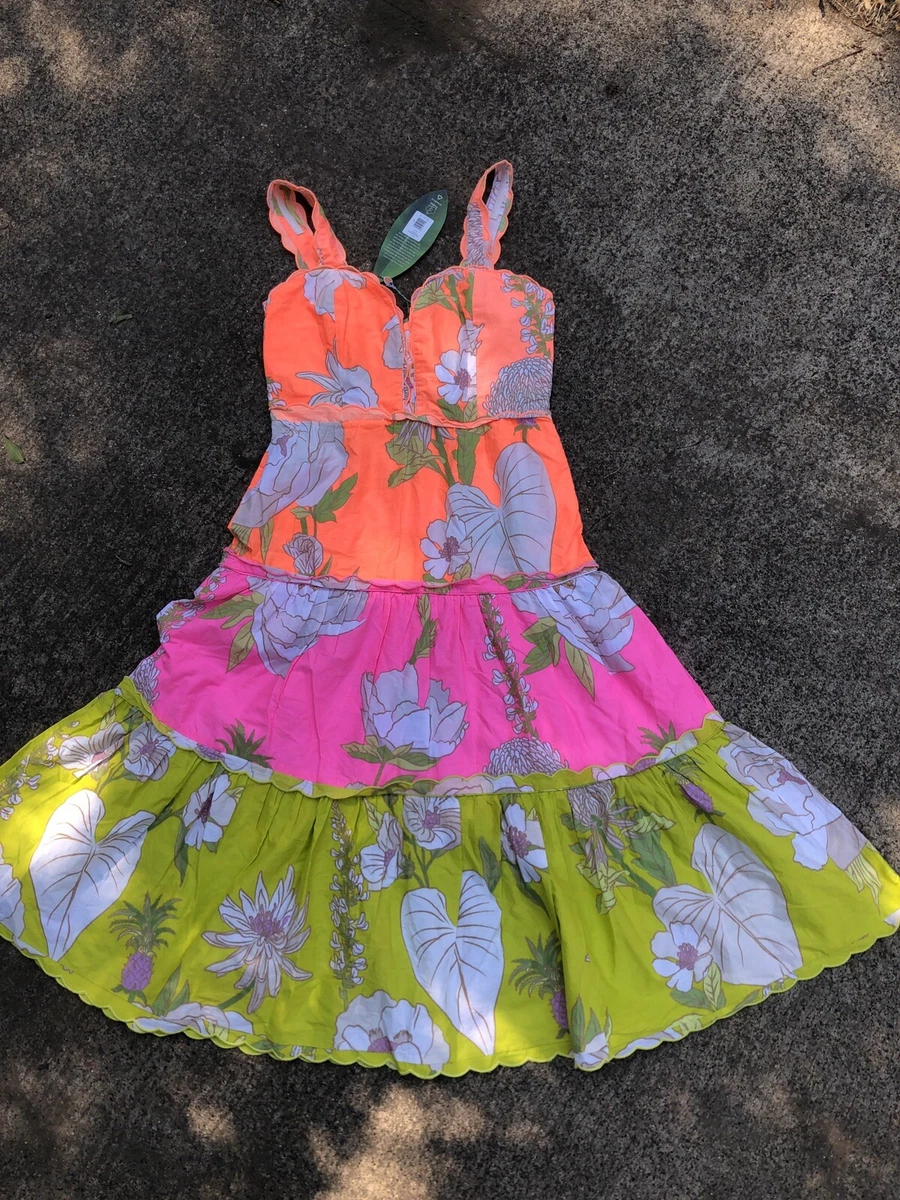 Neon top dress ebay