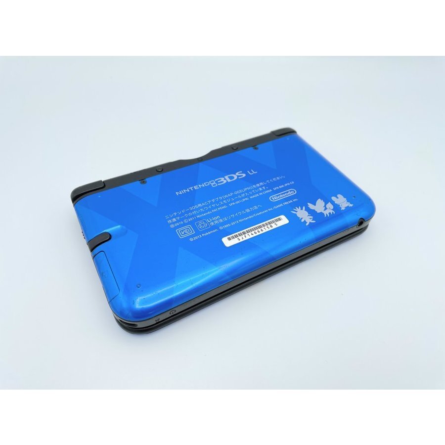 Nintendo 3DS LL Pokemon X Pack Xerneas Yveltal Blue only console