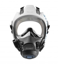 Ocean Reef Neptune III Full Face Mask in size M/L White-w/Vesper Light