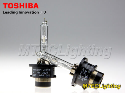 2X Brand New Genuine OEM Toshiba Harison D4S Xenon HID Bulbs Made in Japan - Picture 3 of 4
