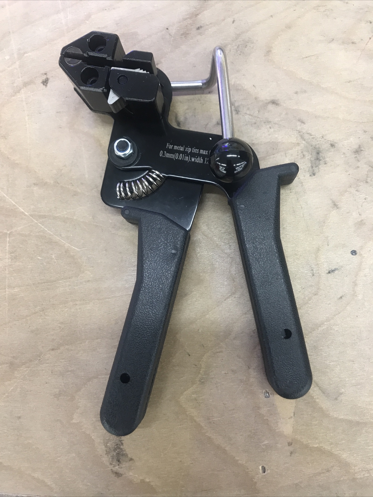 OFFO Stainless Steel Cable Tie Gun Metal Zip Tie Cutting Tool eBay