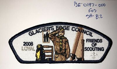 Boy Scout Glaciers Edge Council 2008 Loyal FOS CSP SA-8:2
