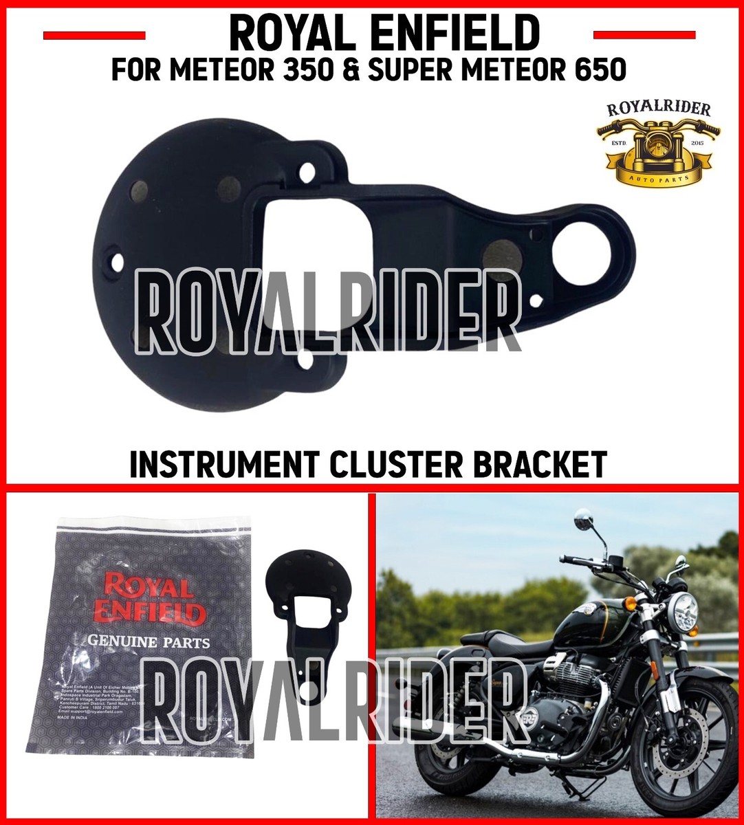 Fits Royal Enfield INSTRUMENT CLUSTER BRACKET For Meteor 350 