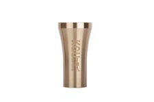 Trumpet mouthpiece booster RADIUS. KGUBrass. Megatone sleeve. Raw Brass