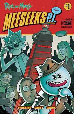 Rick And Morty Meeseeks Pi #1 (Of 4) Cover A Fred C Stresing & Meg Casey (Mature