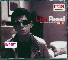 Lou Reed Meer Dan Het Beste Van 1972-1986 2xCD Set 31 Tracks w/ Large Booklet
