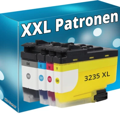 Cartouches D'Encre Compatibles BROTHER LC-3235 XL LC-3233 DCP J1100DW MFC J - Photo 1/4