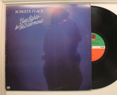 Roberta Flack Lp Blue Lights In The Basement On Atlantic - Vg++ / Vg+ To Vg++