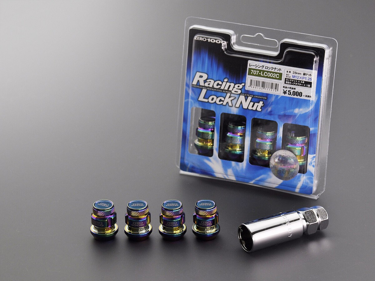 ZERO1000 RACING LOCK NUTS 28mm 4pcs M12×P1.25 707-LC002C | eBay