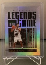 2020-21 NBA HOOPS TIM DUNCAN LEGENDS OF THE GAME ARTIST PROOF 07/25 #15