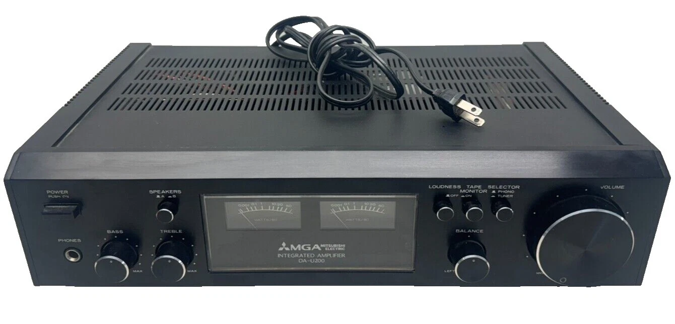 Mitsubishi Vintage Tube Amplifiers