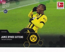 Topps Now 2022 Bundesliga #106 Jamie Bynoe-Gittens Rookie Card RC. rookie card picture