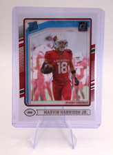 2024 Clearly Donruss MARVIN HARRISON JR. Rated Rookie RC #54 Arizona Cardinals