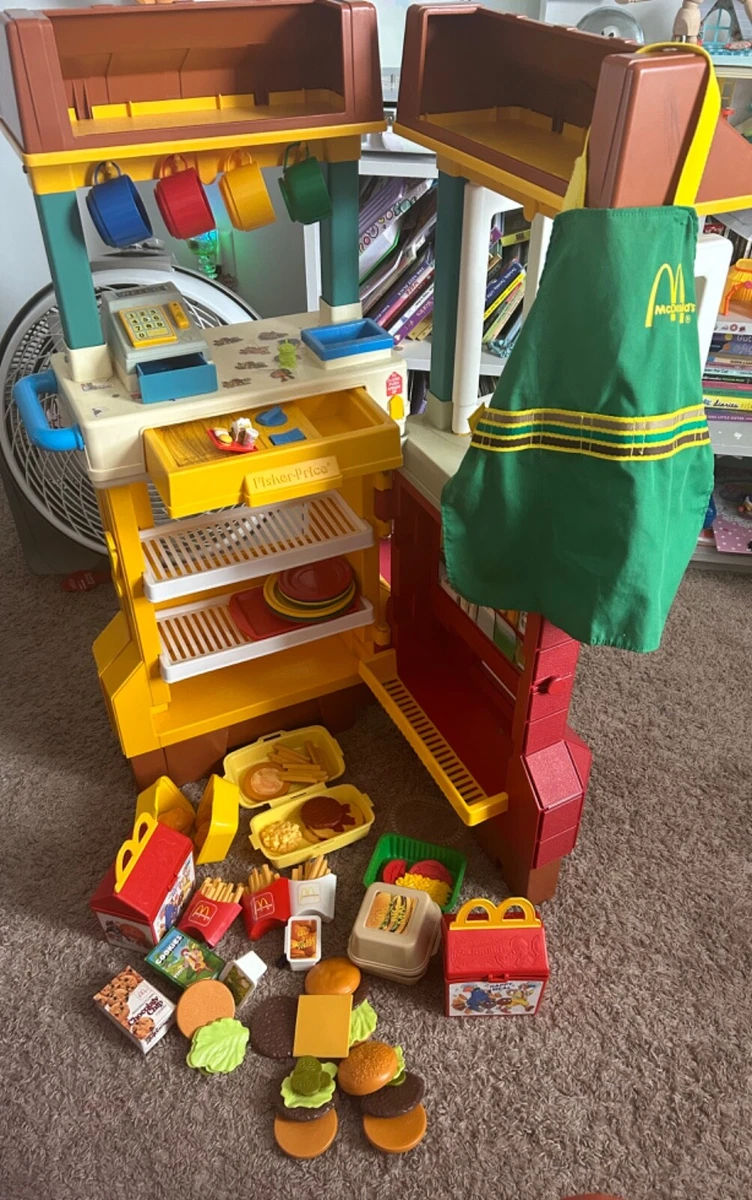 マクドナルド　ビンテージ　フィッシャープライス　ごっこ遊び　チャンキーピープル Mcdonalds Drive Thru In other Fisher-Price Preschool Toys (1963