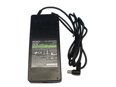 Power4Laptops Netzteil Für Sony Vaio VPCF13S1E/B – 19.5V, 6.15A Ladegerät Mit 6.5x4.4mm Stecker