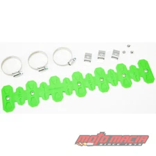 POLISPORT  ARMADILLO HEAD PIPE GUARD LONG GREEN  8483800005  fitment in desc
