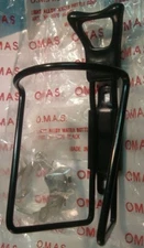 OMAS Alloy Water Bottle Cage NEW / NOS Black w/Hardware- NIB++