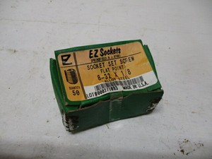 NEW-EZ-SOCKET-8-32-X-1-8-SOCKET-SET-SCREW-FLAT-POINT-1AV74-50PC
