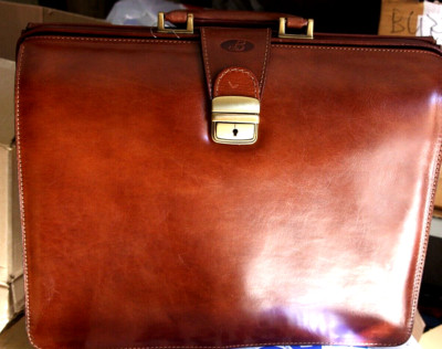 New Genuine Leather Medical Bag