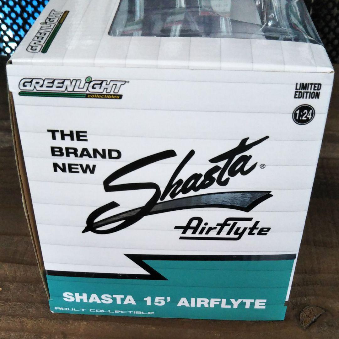 GREENLIGHT　シャスタ　shasta　1/24　トレーラー　ミニカー Greenlight Shasta 1/24 Trailer Miniature Green Limited