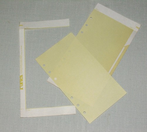 100 sheets of printable Personal Filofax/Organizer paper. Preperforated & precut - Picture 2 of 4