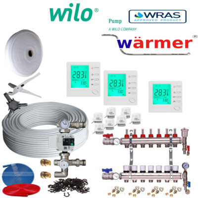 Produktbild von Wärmer Fußbodenheizungsrohr – PERT-Alu-PERT, 16 Mm, 25m/50m/100m/200m Rollen