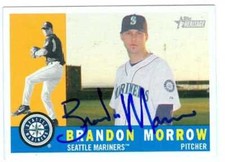 Brandon Morrow autographed Baseball Card (Mariners) 2009 Topps Heritage #313