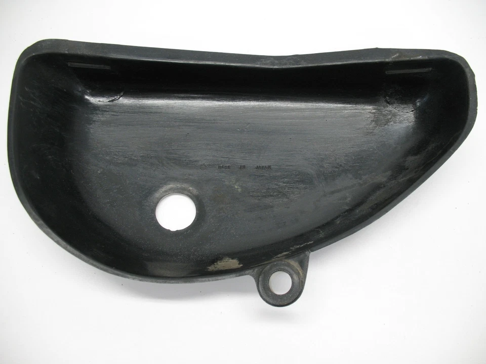 Suzuki Honcho TS100 1974 lado derecho cubierta del tanque de aceite Foto 3 de 4