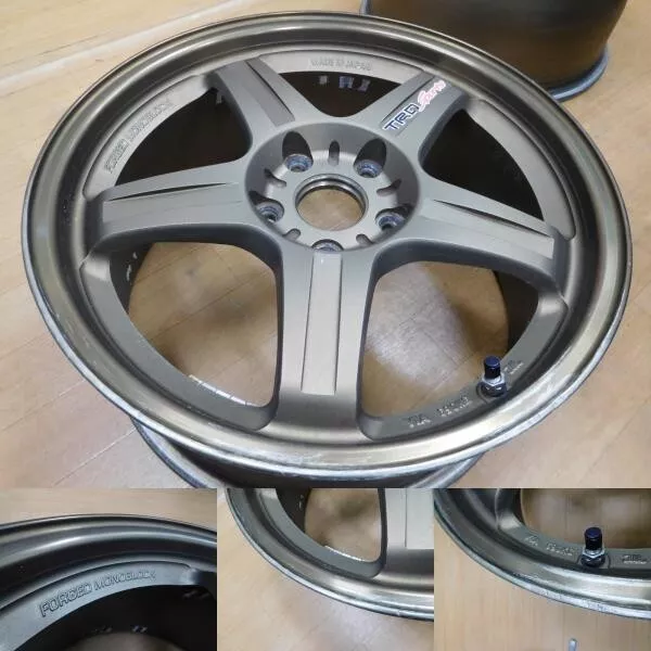TRD T3 Forged 17inch 8.5J+40 / 7.5J+40 5x114.3 JDM Rare