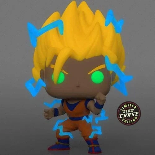 Funko Pop! Animation Dragon Ball Z: Super Saiyan 2 Goku Chase PX Vinyl Figure