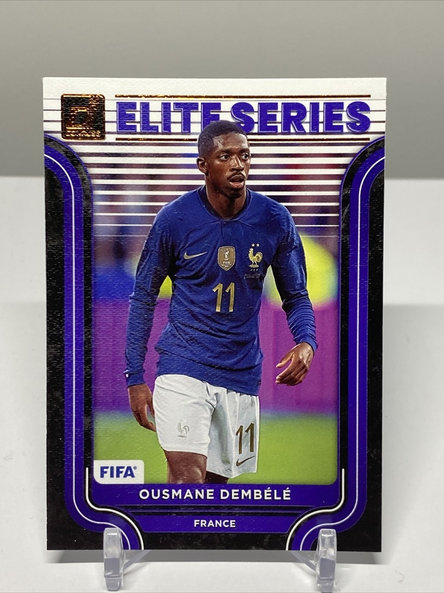 2022-23 Donruss Soccer Elite Series #14 Ousmane Dembele - France