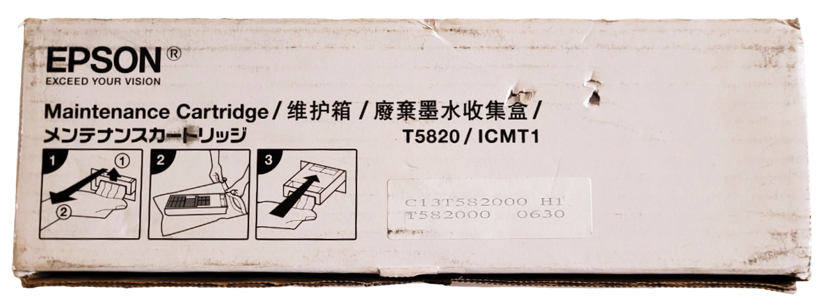 EPSON Maintenance Cartridge T5820 ICMT1 | eBay