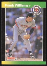 1989 Donruss Baseball's Best Frank Williams #259 Detroit Tigers
