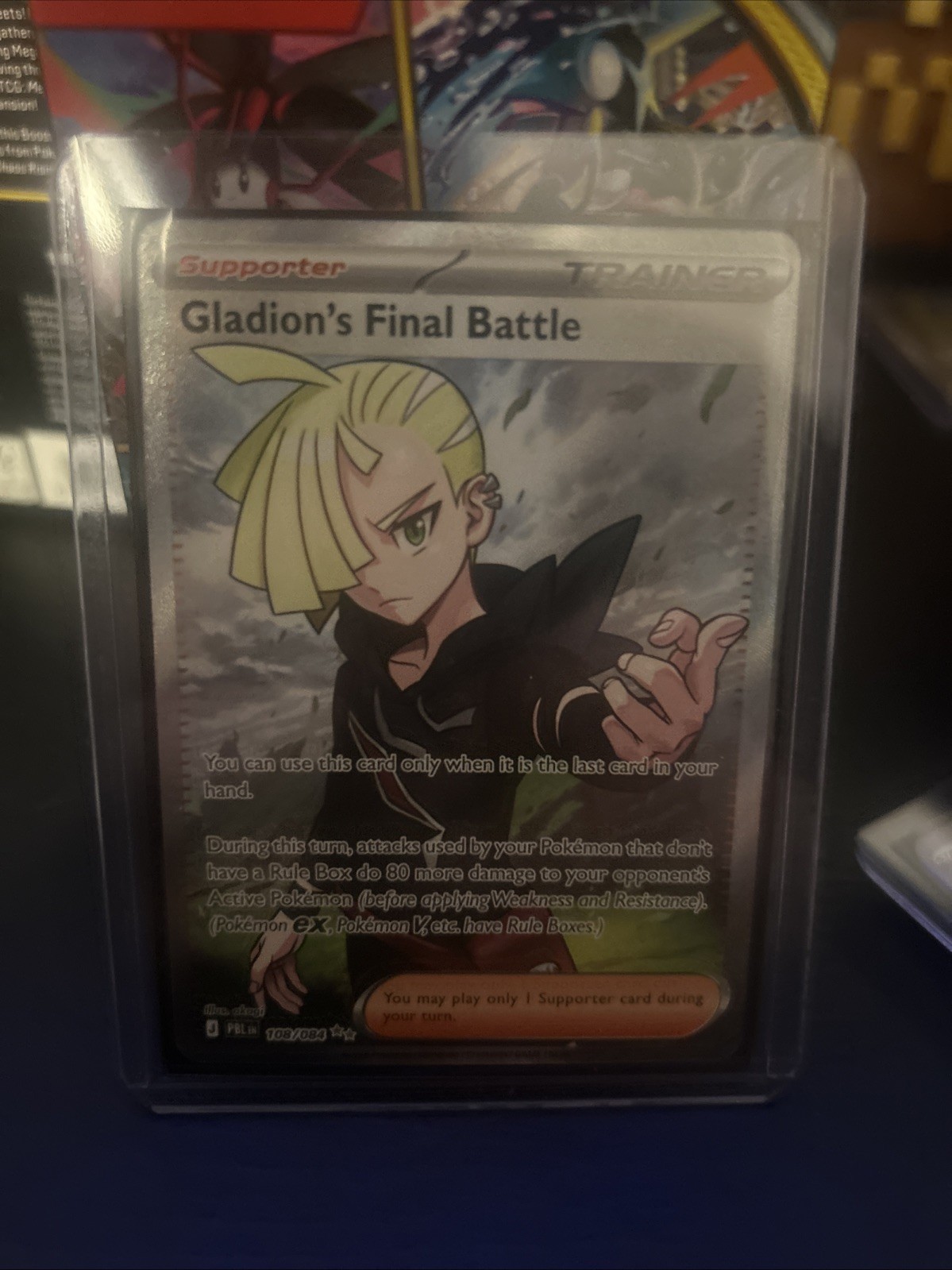 Gladion's Final Battle 108/084 Me05: Pitch Black Holo