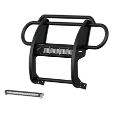 For Jeep Gladiator 2020-2025 Aries 2170032 Pro Series Black LED Grille Guard