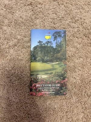 April 6th-12th, 2015 Masters Spectator Guide