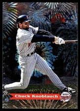 Chuck Knoblauch 1997 Topps Chrome #AS5 Twins MLB READ FREE SHIPPING AutographDen