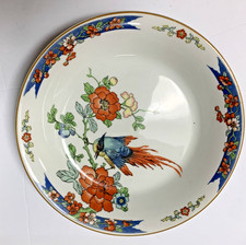 "Juego de colección - 8 cuencos de sopa/ensaladera WOOD & SONS England Bird of Paradise 7,5"""