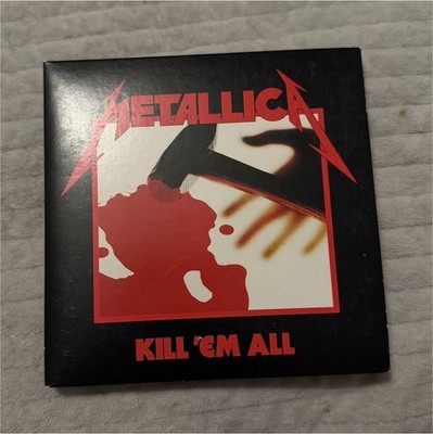 5 UNPLAYED AND MINT Metallica Remastered CDs Heavy Metal Blackened Recordings 